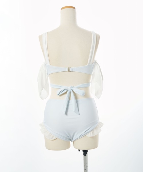 ハートバックルアシメシャーリング水着（水着）｜DearMyLove（ディア