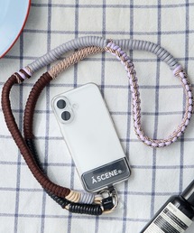 A SCENE（エーシーン）の「[A SCENE/エーシーン] DESIGN PARACORD SHOULDER  デザイン パラコード ショルダー【追加】（スマホグッズ）」