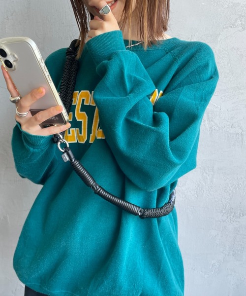 A SCENE（エーシーン）の「[A SCENE/エーシーン] DESIGN PARACORD SHOULDER  デザイン パラコード ショルダー【追加】（スマホグッズ・レディース・マルチ/ブラック/ブルー/シルバー/ネイビー/パープル・ONE SIZE）」の2枚目の写真