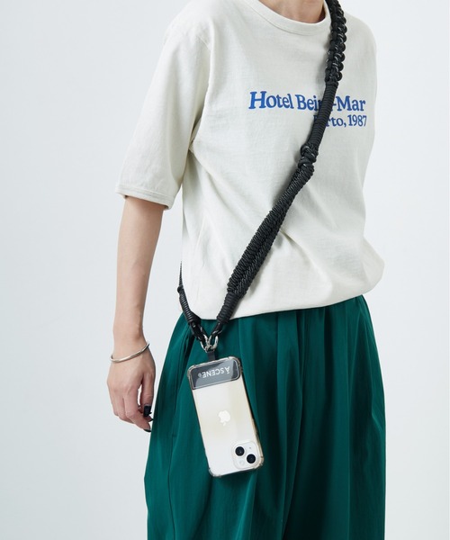 A SCENE（エーシーン）の「[A SCENE/エーシーン] DESIGN PARACORD SHOULDER  デザイン パラコード ショルダー【追加】（スマホグッズ・レディース・マルチ/ブラック/ブルー/シルバー/ネイビー/パープル・ONE SIZE）」の8枚目の写真