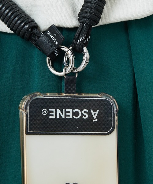 A SCENE（エーシーン）の「[A SCENE/エーシーン] DESIGN PARACORD SHOULDER  デザイン パラコード ショルダー【追加】（スマホグッズ・レディース・マルチ/ブラック/ブルー/シルバー/ネイビー/パープル・ONE SIZE）」の11枚目の写真