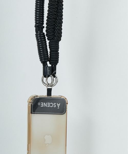 A SCENE（エーシーン）の「[A SCENE/エーシーン] DESIGN PARACORD SHOULDER  デザイン パラコード ショルダー【追加】（スマホグッズ・レディース・マルチ/ブラック/ブルー/シルバー/ネイビー/パープル・ONE SIZE）」の14枚目の写真