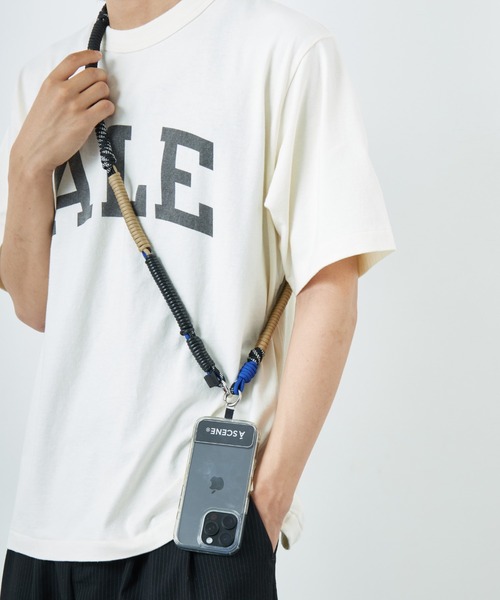 A SCENE（エーシーン）の「[A SCENE/エーシーン] DESIGN PARACORD SHOULDER  デザイン パラコード ショルダー【追加】（スマホグッズ・レディース・マルチ/ブラック/ブルー/シルバー/ネイビー/パープル・ONE SIZE）」の16枚目の写真