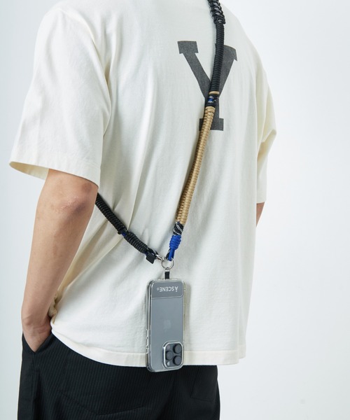 A SCENE（エーシーン）の「[A SCENE/エーシーン] DESIGN PARACORD SHOULDER  デザイン パラコード ショルダー【追加】（スマホグッズ・レディース・マルチ/ブラック/ブルー/シルバー/ネイビー/パープル・ONE SIZE）」の17枚目の写真