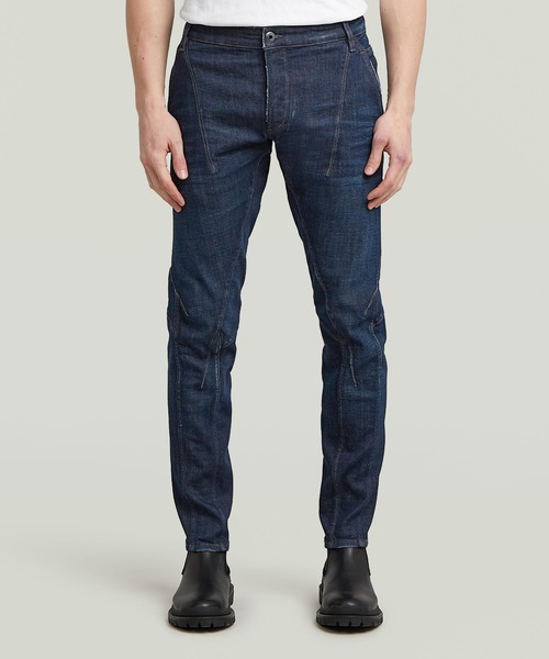 KITOH 3D SLIM JEANS/立体裁断スリムテーパードジーンズ（デニム