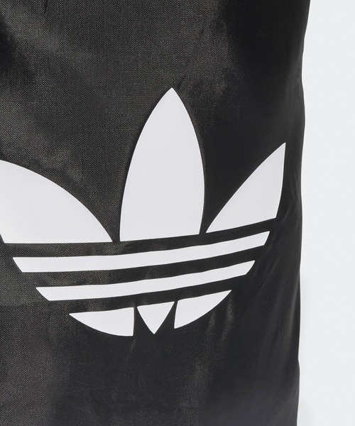 adidas（アディダス）の「adidas/アディダス HERI ADICOLOR GS ジムサック 2026年 夏 夏服（バックパック/リュック・メンズ・ブラック・FREE）」の3枚目の写真
