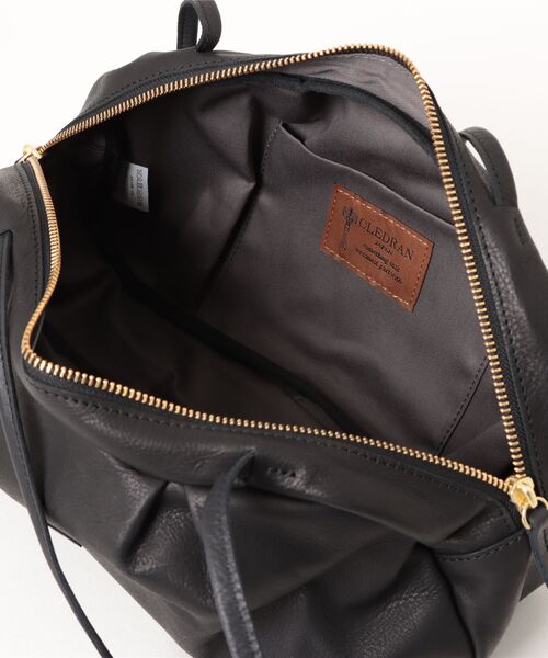 CLEDRAN(クレドラン)の「【本革 軽量】CL3848 GALE TUCK BOSTON 手提げ(ボストンバッグ・レディース・ブラック/グレー/ブラウン・FREE)」の20枚目の写真