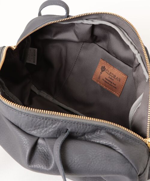CLEDRAN(クレドラン)の「【本革 軽量】CL3848 GALE TUCK BOSTON 手提げ(ボストンバッグ・レディース・ブラック/グレー/ブラウン・FREE)」の21枚目の写真