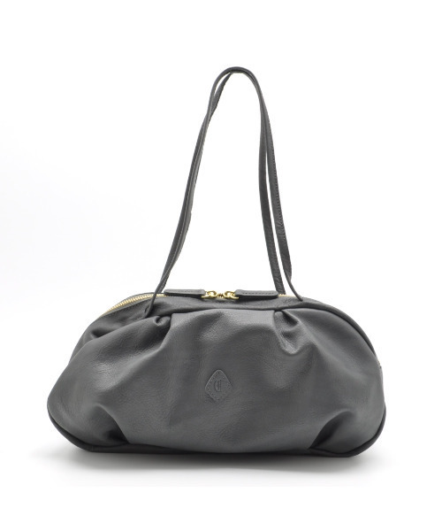 CLEDRAN(クレドラン)の「【本革 軽量】CL3848 GALE TUCK BOSTON 手提げ(ボストンバッグ・レディース・ブラック/グレー/ブラウン・FREE)」の2枚目の写真