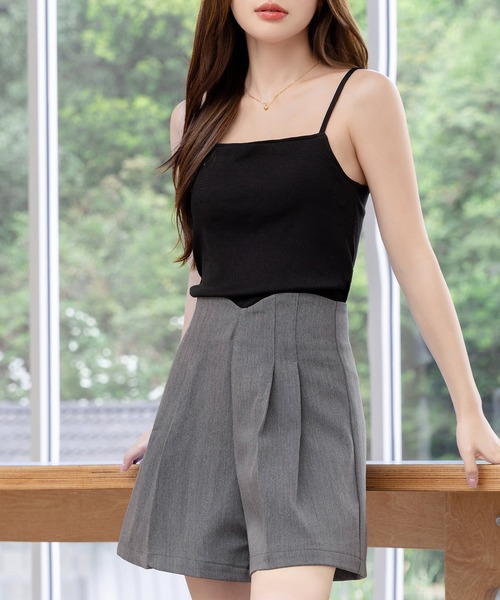 パッド付き】デコルテと背中をキレイ魅せ。スクエアネックバッククロス