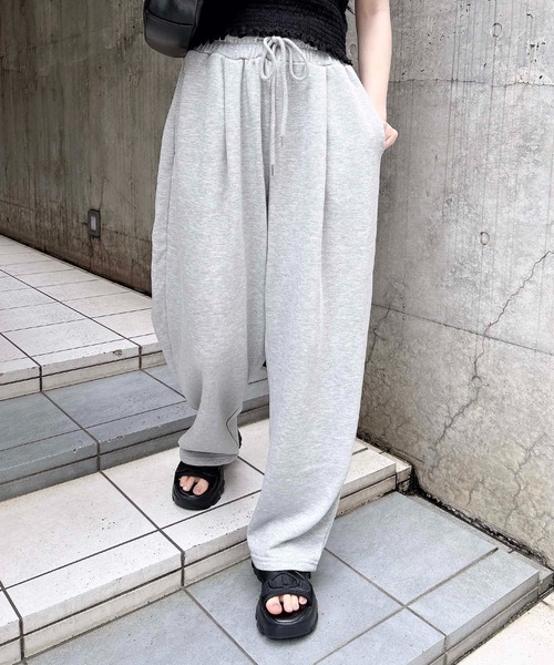 igusa スウェット カジュアルパンツ スウェットイージーパンツ | ACANTHUS ONLINE STORE