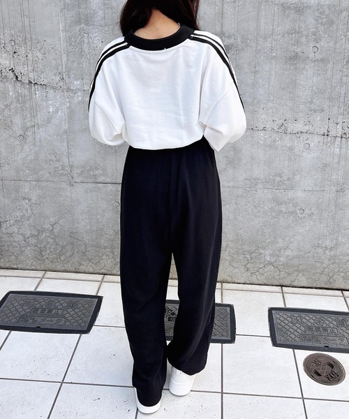 INGNI（イング）の「【WEB限定】イージースウェットパンツ（スウェットパンツ・レディース・ピンク/ブラック/オフホワイト/グレー・FREE）」の12枚目の写真