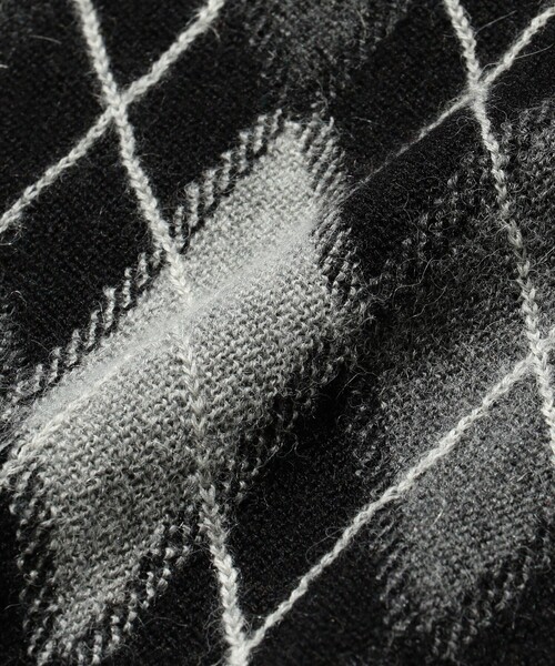 BEAMS PLUS(ビームスプラス)の「アーガイル パターン アルパカ ニットベスト(ベスト・メンズ・グレー/ブラック・XL/L/M/S)」の21枚目の写真