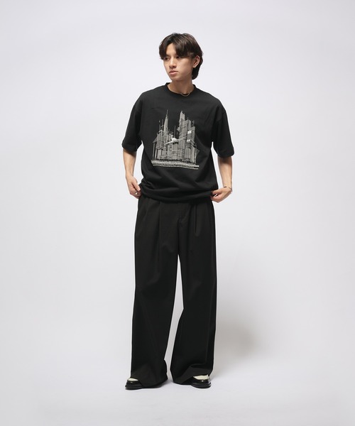 Tシャツ・カットソー [ILLEDIT] SMOOTH ART T-SHIRT 2COLOR T-BOXT-R28 T-shirt with tattoo graphics｜グレー｜メンズ｜DIESEL
