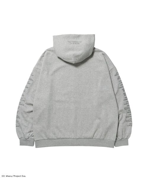 SEQUENZ(シークエンズ)の「【新世紀エヴァンゲリオン×SEQUENZ】EVA BEST SCENE ZIP PK / オーバーサイズ ビッグシルエット ジップパーカー 刺繍 プリント フーディ 裏起毛 ユニセックス(パーカー・メンズ・ブラック/グレー/グリーン系その他5・MEDIUM/LARGE)」の8枚目の写真