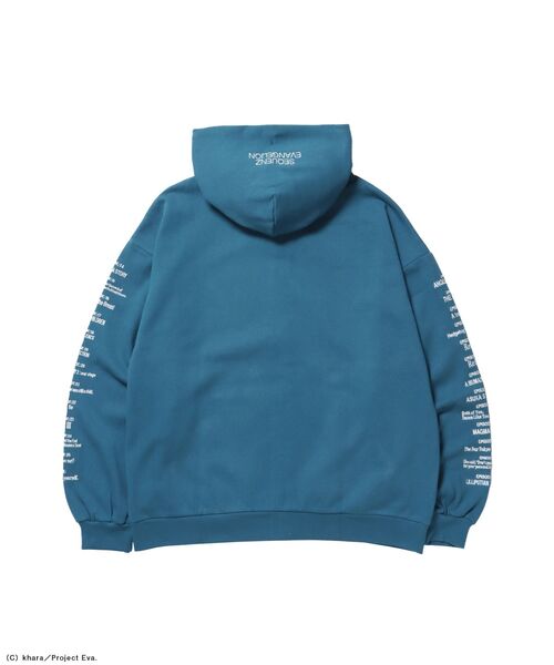 SEQUENZ(シークエンズ)の「【新世紀エヴァンゲリオン×SEQUENZ】EVA BEST SCENE ZIP PK / オーバーサイズ ビッグシルエット ジップパーカー 刺繍 プリント フーディ 裏起毛 ユニセックス(パーカー・メンズ・ブラック/グレー/グリーン系その他5・MEDIUM/LARGE)」の5枚目の写真