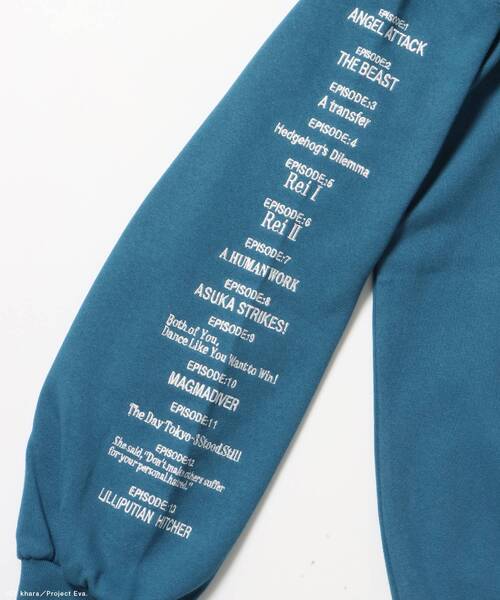 SEQUENZ(シークエンズ)の「【新世紀エヴァンゲリオン×SEQUENZ】EVA BEST SCENE ZIP PK / オーバーサイズ ビッグシルエット ジップパーカー 刺繍 プリント フーディ 裏起毛 ユニセックス(パーカー・メンズ・ブラック/グレー/グリーン系その他5・MEDIUM/LARGE)」の21枚目の写真