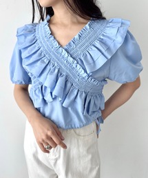 Vネック オフショルダー」に該当するシャツ/ブラウス