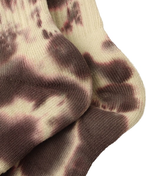 THE NORTH FACE（ザノースフェイス）の「THE NORTH FACE Tie Dye Crew / ザ・ノース・フェイス タイダイ クルー（ソックス/靴下・メンズ・マルチ・S/L/M）」の3枚目の写真