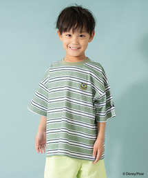 and D. petit main | 【モンスターズ・インク】マルチボーダービッグ半T(Tシャツ/カットソー)