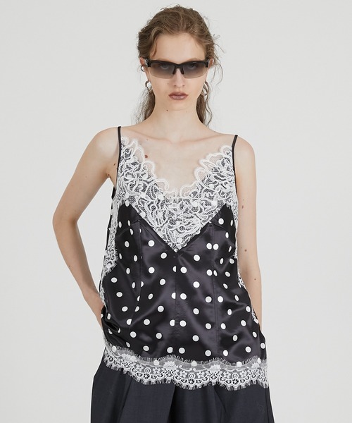 PRANK PROJECT ブラックレースキャミソール（新品） Lace Camisole - PRE ORDER