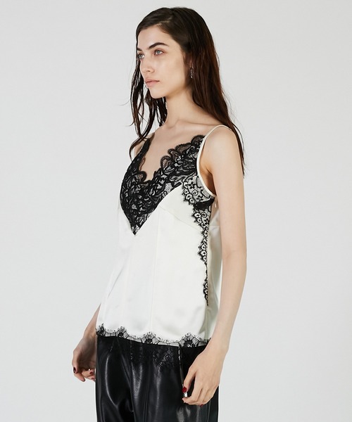 Lace Docking Camisole/レースカットキャミ MAISON SPECIAL(メゾンスペシャル)｜Lace Docking Camisole