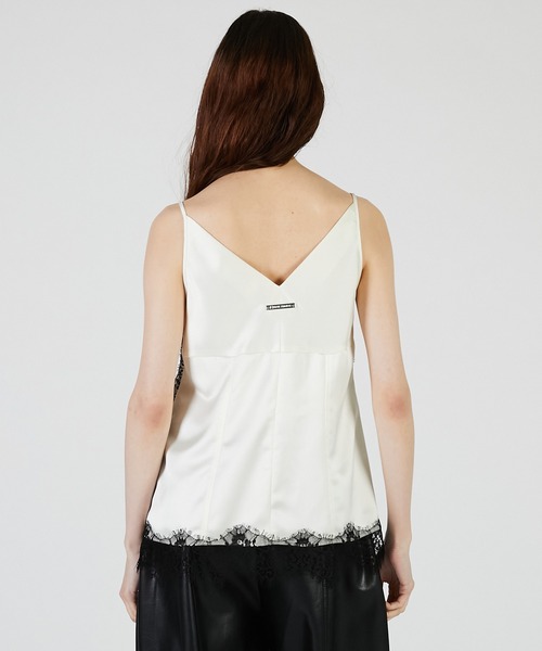 PRANK PROJECT プランクプロジェクト　キャミソール 24AW】PRANK PROJECT プランクプロジェクト / Sheer Trim