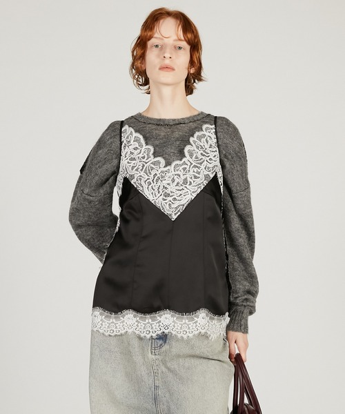 Pre-Order】レースキャミ / Lace Camisole（キャミソール）｜PRANK