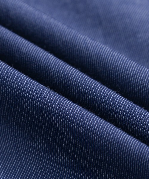 Arnold Palmer（アーノルドパーマー）の「裏ワザデニム イージーケア シャツワンピース（シャツワンピース・レディース・インディゴブルー/ライトブルー・S/L/M）」の18枚目の写真