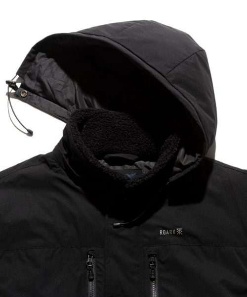 ROARK REVIVAL（ロアークリバイバル）の「【ROARK】RISER JACKET（ダウンジャケット/コート・メンズ・ブラック・X-LARGE/LARGE/MEDIUM）」の6枚目の写真
