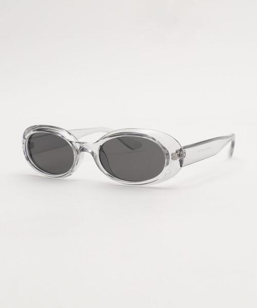 WEGO（ウィゴー）の「WEGO/カラーレンズデザインオーバルアイウェア（サングラス・レディース・ブラック/オフホワイト/ブラウン/その他1/その他2・FREE）」の4枚目の写真