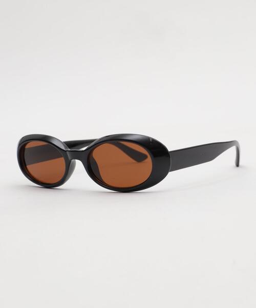 WEGO（ウィゴー）の「WEGO/カラーレンズデザインオーバルアイウェア（サングラス・レディース・ブラック/オフホワイト/ブラウン/その他1/その他2・FREE）」の3枚目の写真