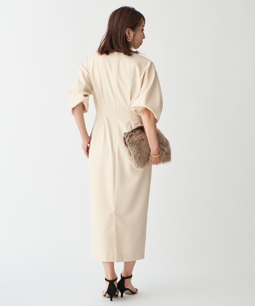 追加2》P/Ryツイルウエストシェイプワンピース（ワンピース）｜VERMEIL