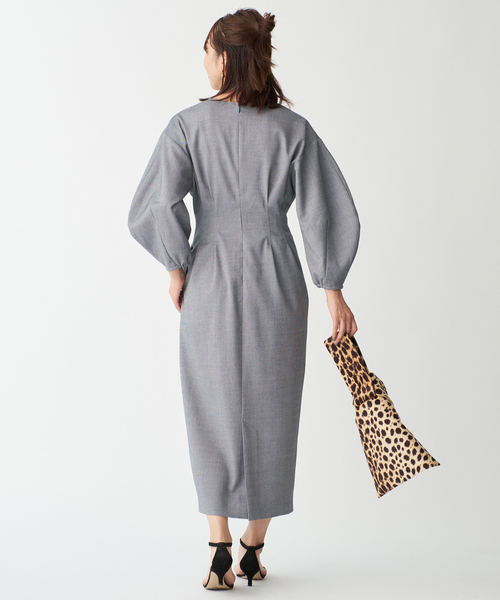 追加2》P/Ryツイルウエストシェイプワンピース（ワンピース）｜VERMEIL