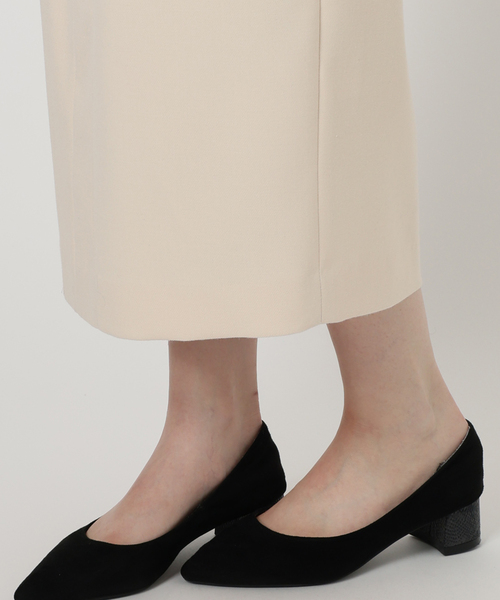 VERMEIL par iena（ヴェルメイユパーイエナ）の「《追加2》P/Ryツイルウエストシェイプワンピース（ワンピース・レディース・ネイビー/マルチ/アイボリー・38/36/40）」の14枚目の写真