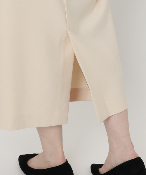 VERMEIL par iena（ヴェルメイユパーイエナ）の「《追加2》P/Ryツイルウエストシェイプワンピース（ワンピース・レディース・ネイビー/マルチ/アイボリー・38/36/40）」の16枚目の写真