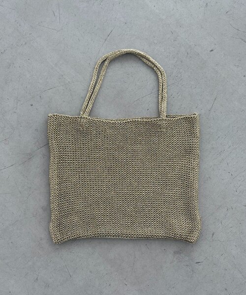 CAPRICIEUX LE'MAGE(カプリシューレマージュ)の「【PC/A4サイズ収納可】ラメトートバッグ(ショルダーバッグ・レディース・チャコールグレー/シルバー/ゴールド・FREE)」の14枚目の写真