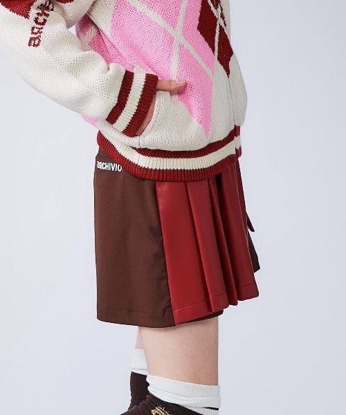 archivio（アルチビオ）の「<LADIES>保温発熱スカート風ショートパンツ（その他パンツ・レディース・ホワイト/レッド・L/M/S）」の10枚目の写真