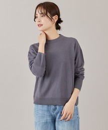 INED（イネド）の「【ご家庭で洗える】ウール100％クルーネックニット（ニット/セーター）」