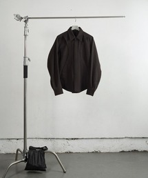 NVRFRGT | WOOL FLY FRONT LONG SLEEVE SHIRT(シャツ/ブラウス)