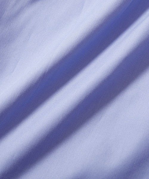 devirock（デビロック）の「ちょっぴり背伸び ふんわり ティアード 長袖 シャツワンピース（ワンピース・キッズ・ホワイト系/ブラック系/ブルー系・100cm/110cm/120cm/130cm/140cm/150cm/160cm）」の7枚目の写真