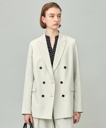 ICB（アイシービー）の「ウール2WAYストレッチ ダブルブレストジャケット（テーラードジャケット）」