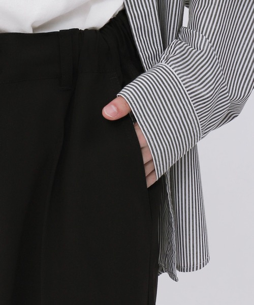 WEGO（ウィゴー）の「WEGO/ローライズバギーフレアスラックス（スラックス・メンズ・ダークグレー/ブラック/ブラウン・MEDIUM/LARGE）」の15枚目の写真