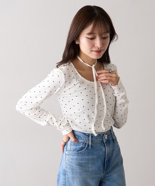 【美品2枚セット】 DOECHII ドーチー TINY DESK 他 セール】【MAGASIN DE MODE Chou Chou】ドットリボン付きプル