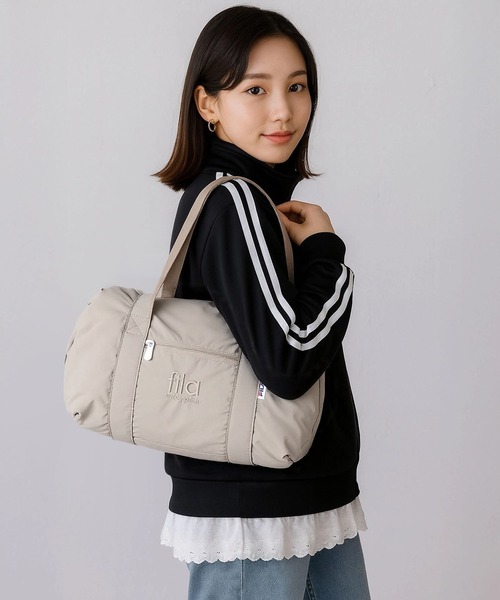 セール】FILA/フィラ ミニボストンバッグ ブランド ロゴ 刺繍 セール】FILA/フィラ ミニボストンバッグ ブランド ロゴ 刺繍