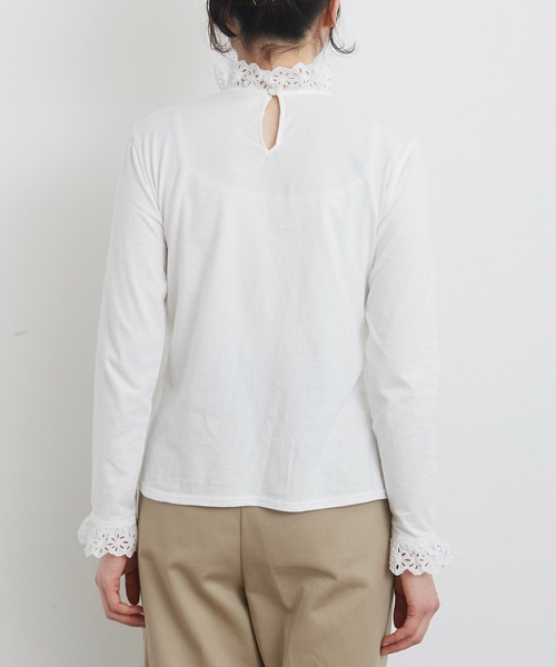 『お客』チャイルドウーマン コットンレースインナー Dot＆Stripes CHILD WOMAN（ドットアンドストライプス チャイルド