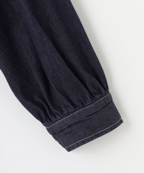Feroux（フェルゥ）の「デニムミディ ワンピース（ワンピース・レディース・ブラック系/ネイビー系・SMALL/MEDIUM）」の16枚目の写真
