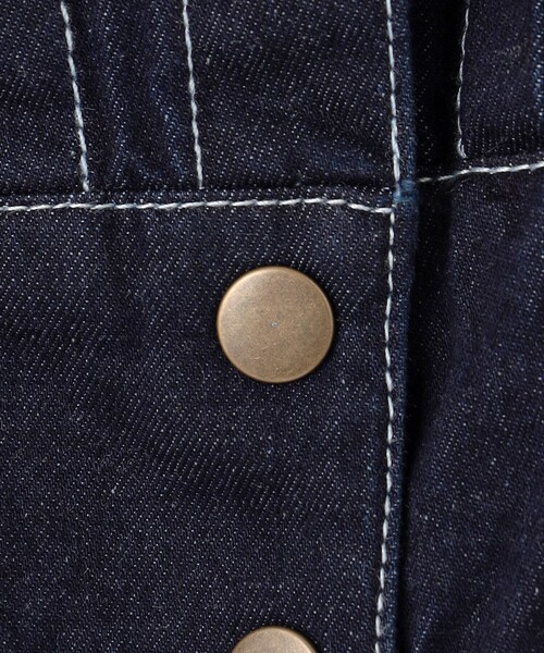 Feroux（フェルゥ）の「デニムミディ ワンピース（ワンピース・レディース・ブラック系/ネイビー系・SMALL/MEDIUM）」の18枚目の写真