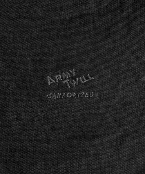 CANAL JEAN(キャナルジーン)の「ARMY TWILL コットンリネンユーティリティシャツ(シャツ/ブラウス・レディース・チャコールグレー・MEDIUM)」の13枚目の写真
