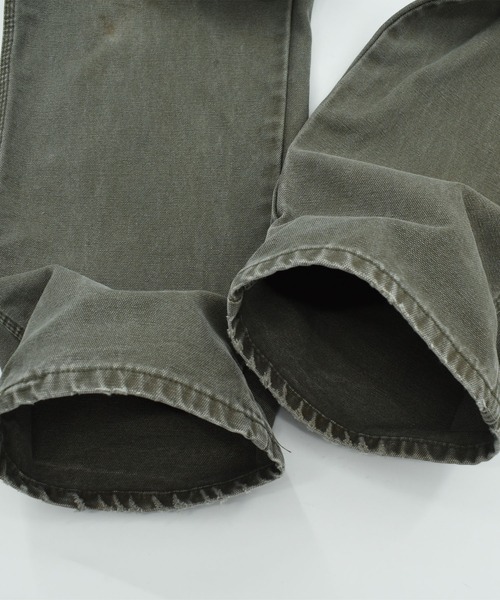 Dickies(ディッキーズ)の「【USED】Dickies ダック ペインターパンツ(カーゴパンツ・メンズ・オリーブ・LARGE)」の3枚目の写真